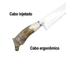 Faca Churrasco Artesanal 8" Campeira Cabo-Cavalo