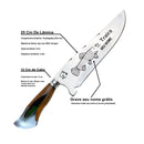 Faca Churrasco Artesanal 10" Traira